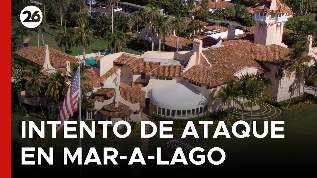 🚨 VIVO - EEUU | Hombre armado fue asesinado al ingresar a Mar-a-Lago, residencia de Trump