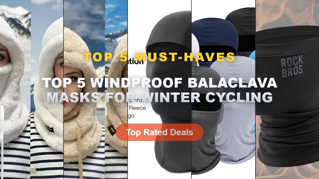 Don't Buy Top 5 Windproof Balaclava Masks For Winter Cycling Before Watching This! - ROCKBROS Winter