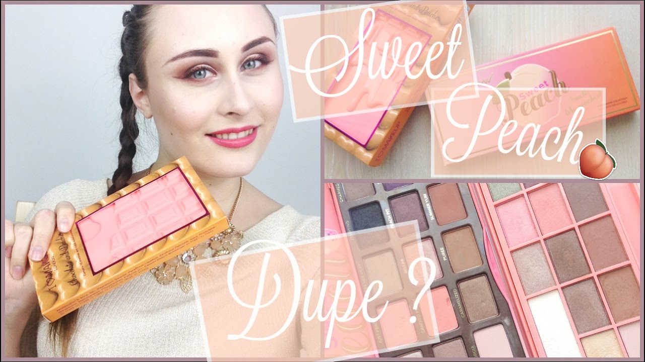 ♡ Le Dupe de la Sweet Peach de Too faced (revue et swatches) ♡