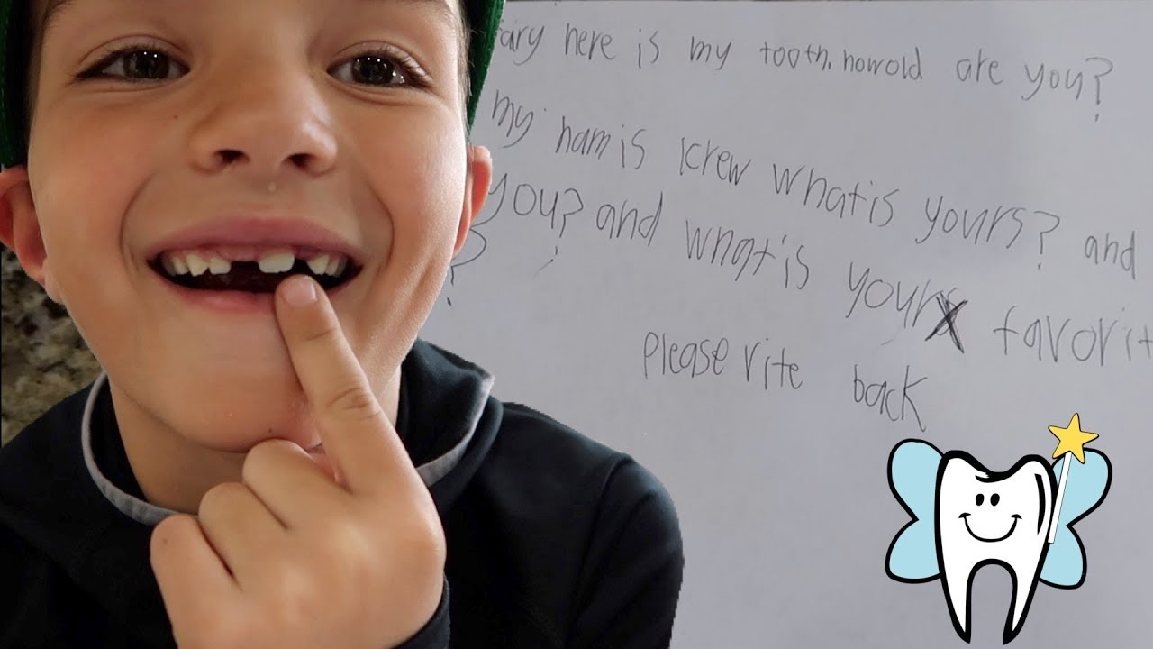 📝 BOY WRITES LETTER TO THE TOOTH FAIRY | HOW OLD ARE YOU AND WHAT'S YOUR REAL NAME?! 🧚