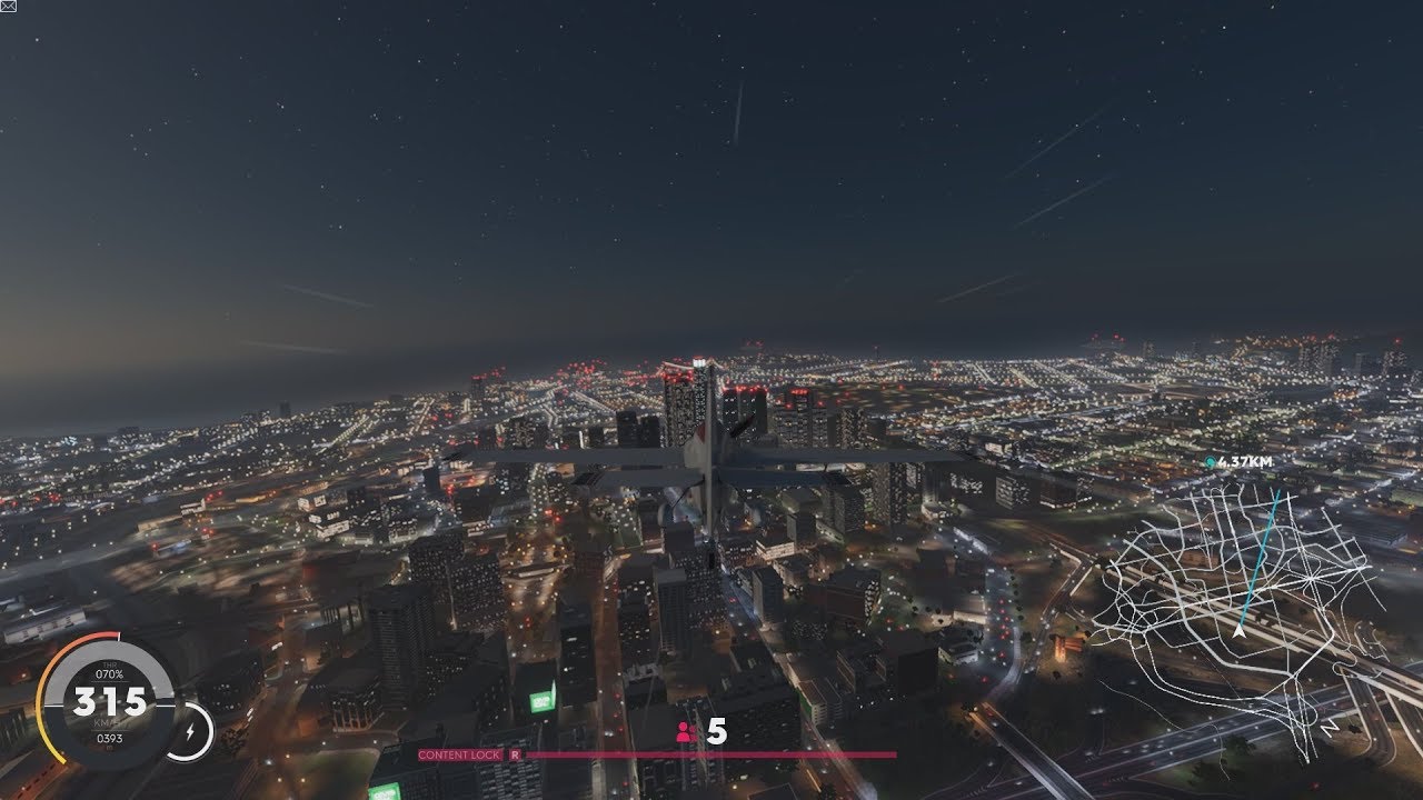 The Crew 2 - Night Flight from Las Vegas to Los Angeles
