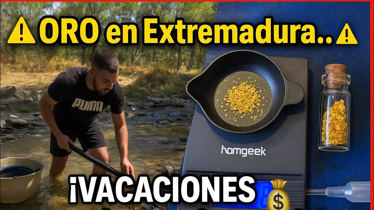 ⚠️ ORO en Extremadura… ⚠️ ¡VACACIONES que empiezan a lo grande! 💰🔥