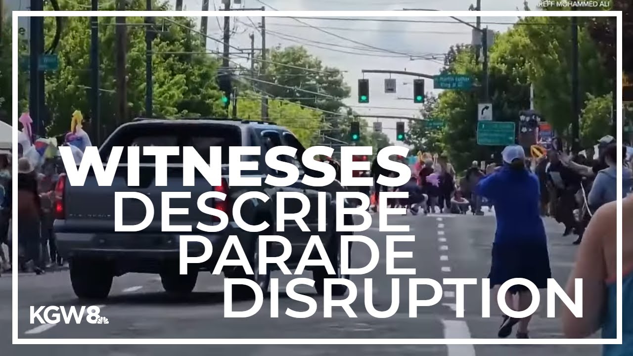 Portland man who drove through Grand Floral Parade route makes first court appearance