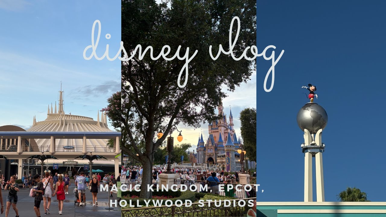 Disney World Vlog ✨ | Magic Kingdom, Epcot, & Hollywood Studios 🏰🐭🪄