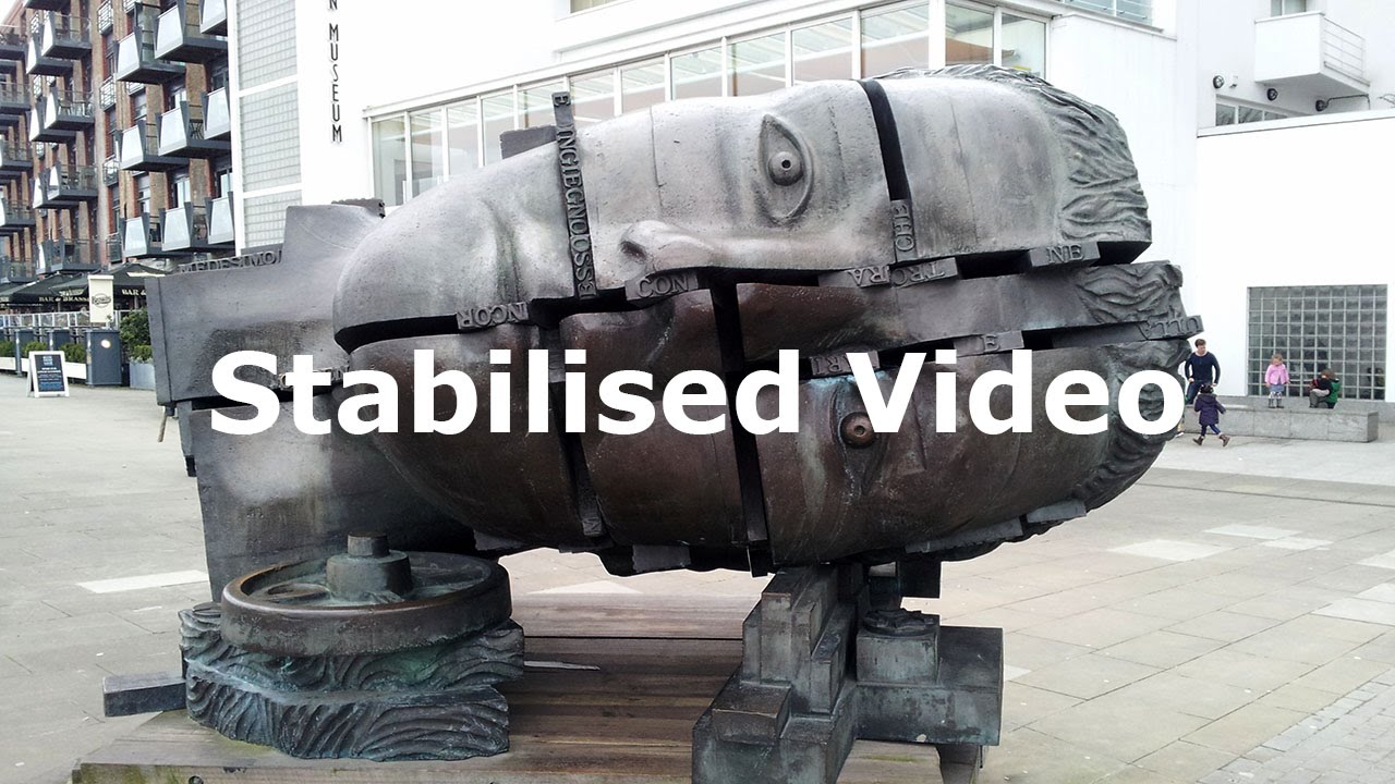 Eduardo Paolozzi - Head of Invention - Updated With Stabilised Video - London - April 2013