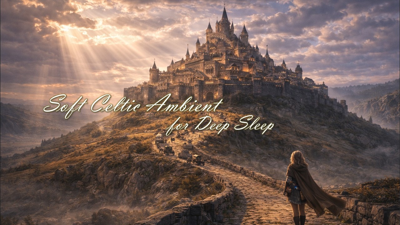 Celtic-Inspired Soft Fantasy Ambient for Deep Sleep | Golden Citadel in the Quiet Highlands