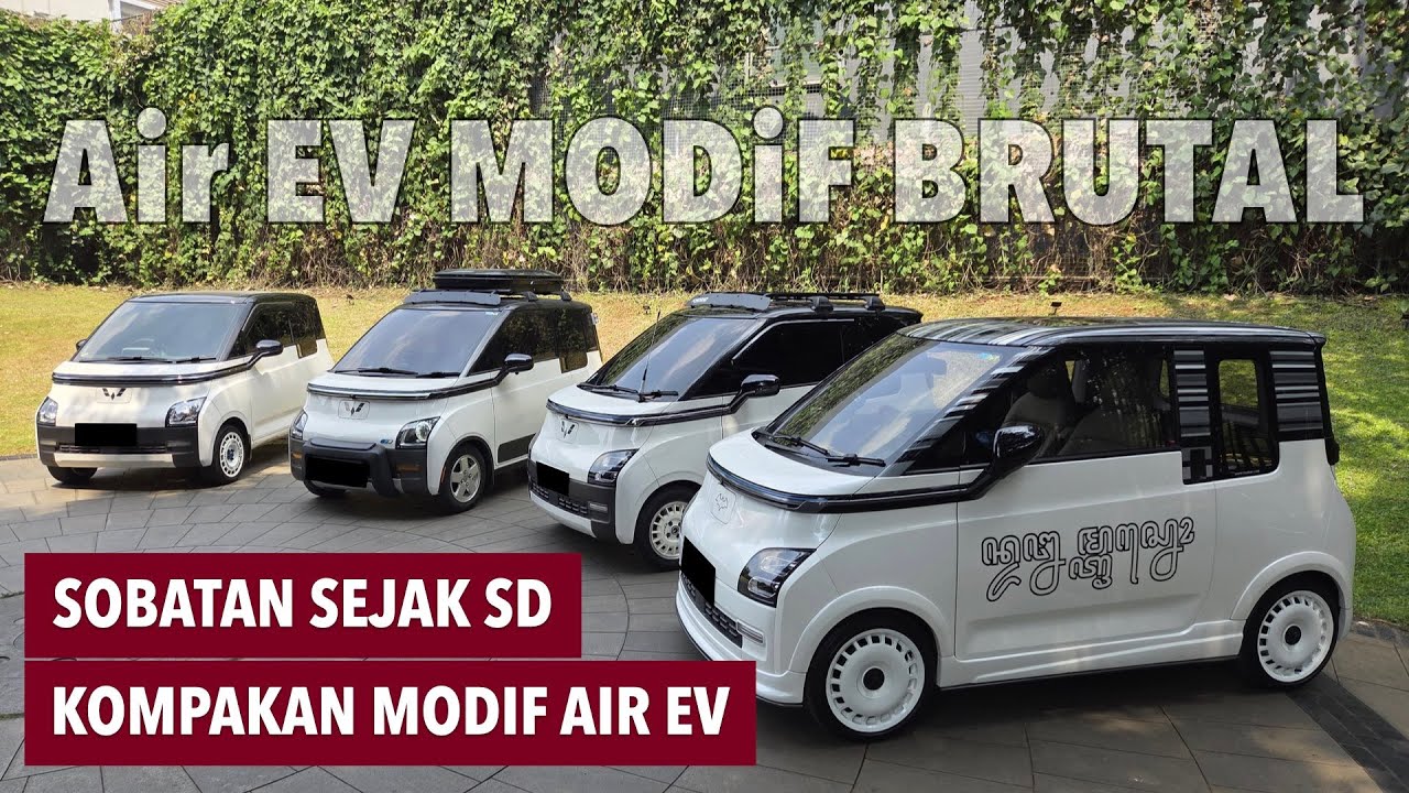 Walau tampak sopan tapi ternyata brutal modifikasi Wuling Air Ev-nya