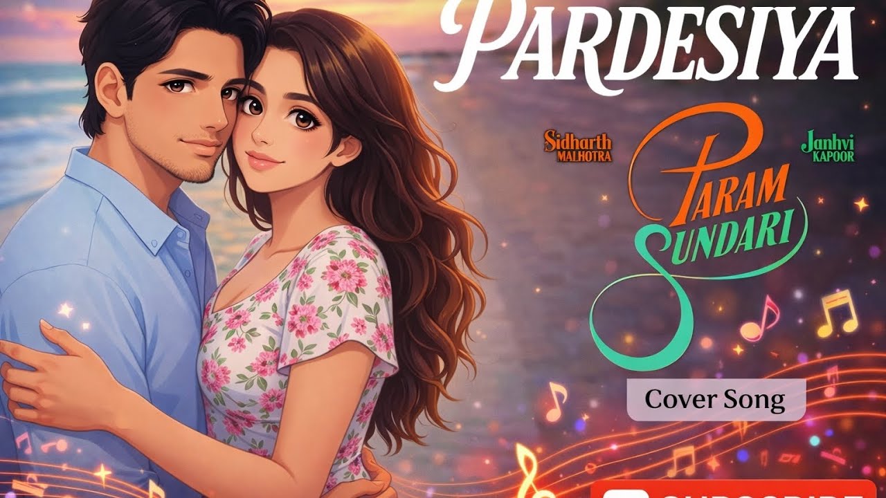 Pardesiya (Cover Song) - Param Sundari | Sidharth, Janhvi | Sachin, Sonu Nigam, Krishnakali, Amitabh