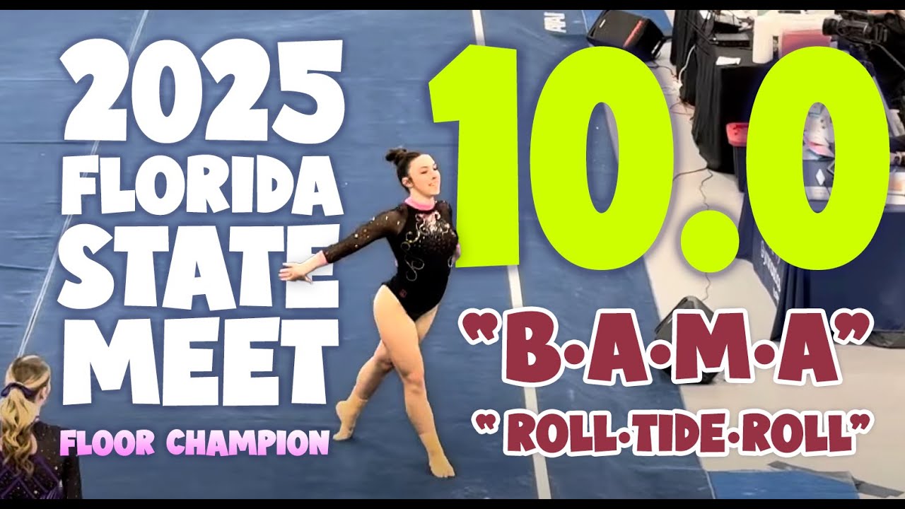 Jasmine Cawley - Floor 10.0 - 2025 Florida State Meet