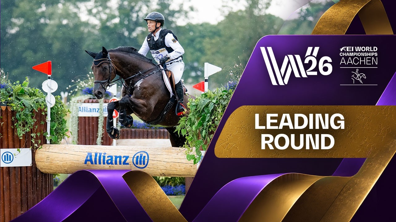 Michi Jung doing some Cross-Country magic at Aachen 🚀 | FEI Eventing World Championship Aachen 2026