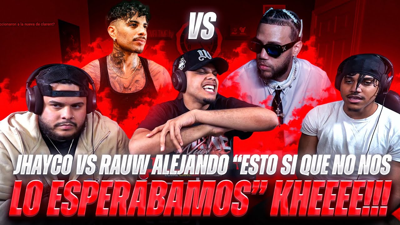 JHAYCO VS RAUW ALEJANDRO (cancionXcancion) “ESTE VERSUS SI QUE NOS SORPRENDIÓ” 