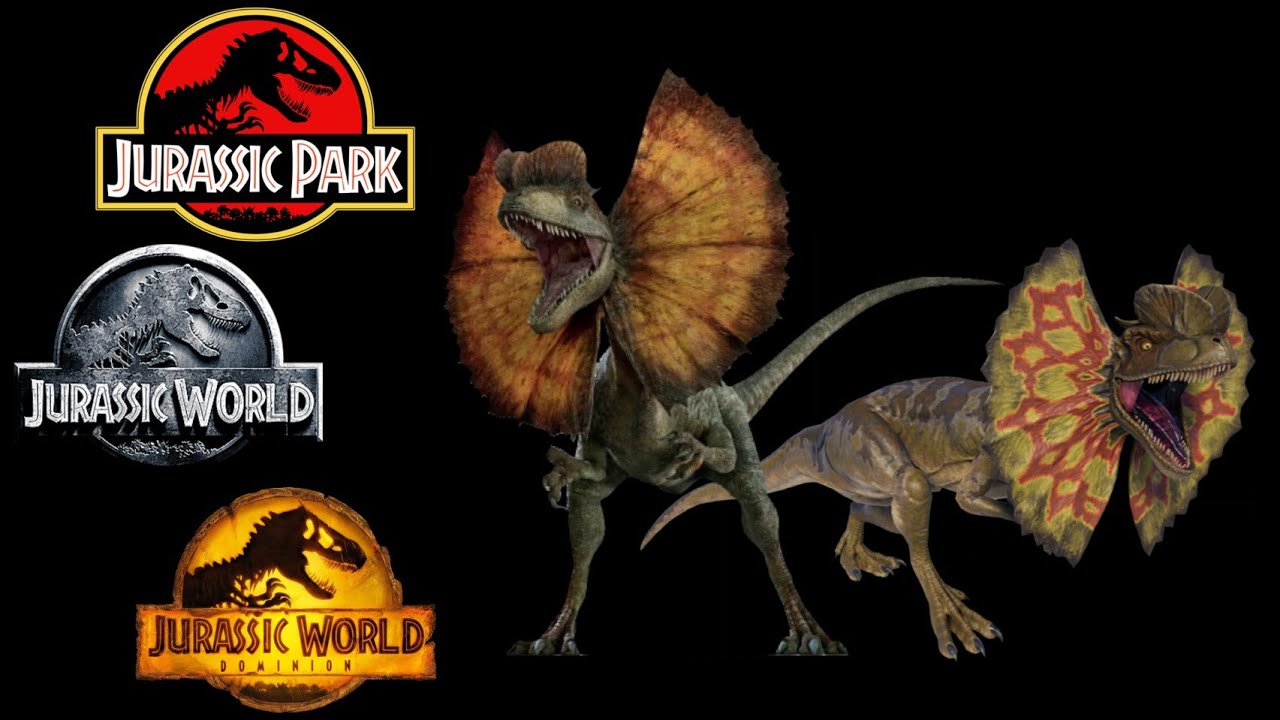 Jurassic Saga [1993 - 2022] - Dilophosaurus Screen Time