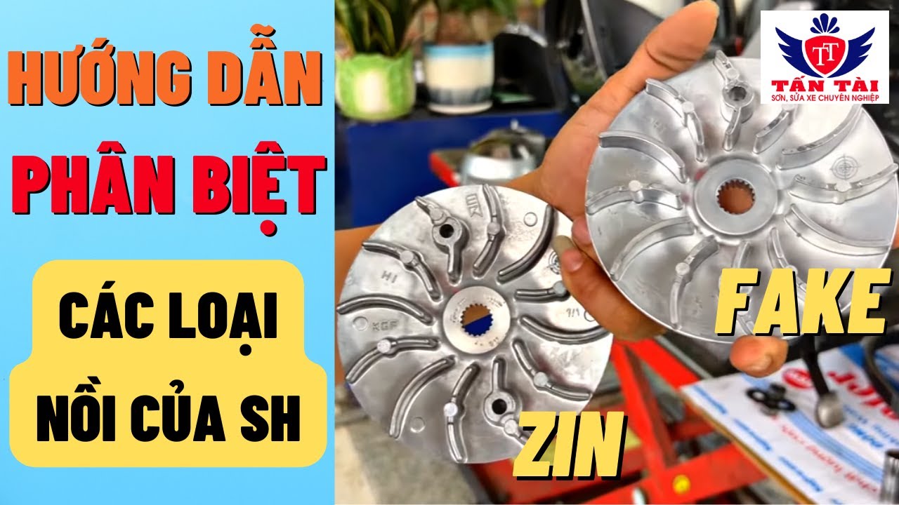 Hướng dẫn cách phân biệt nồi zin và nồi lô xe Honda Sh ý nhập khẩu.