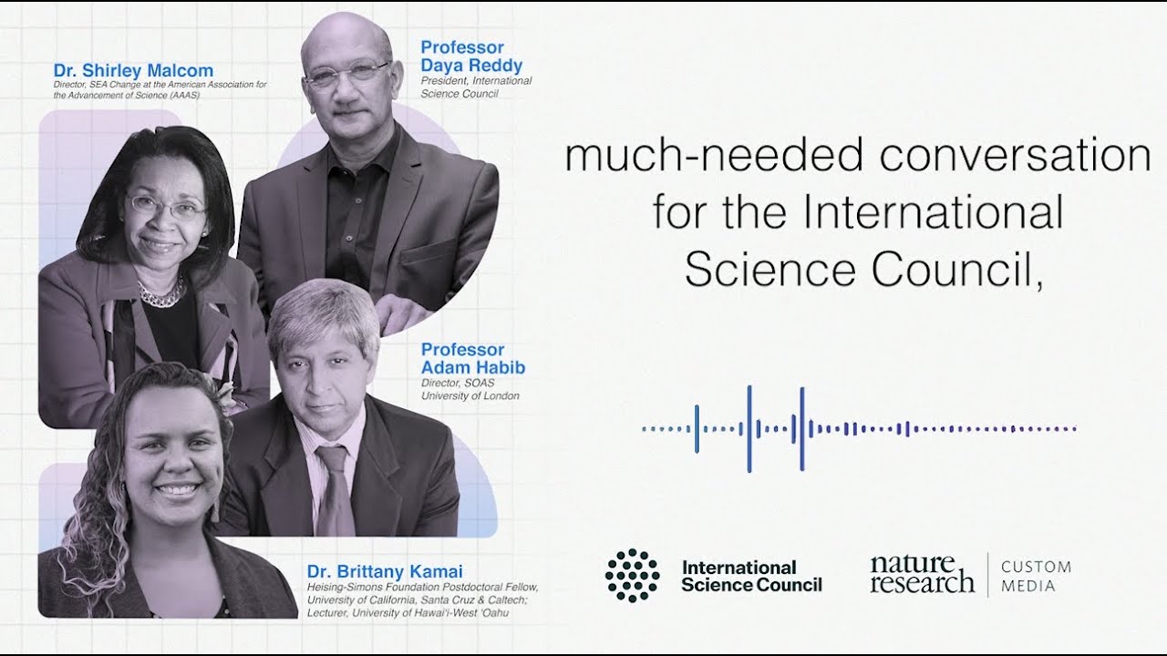 Combating racism in science systems: Nature-ISC podcast, Episode 6