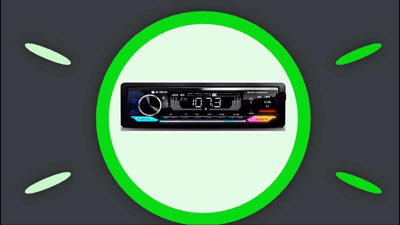 Player Automotivo E-tech Premium Plus