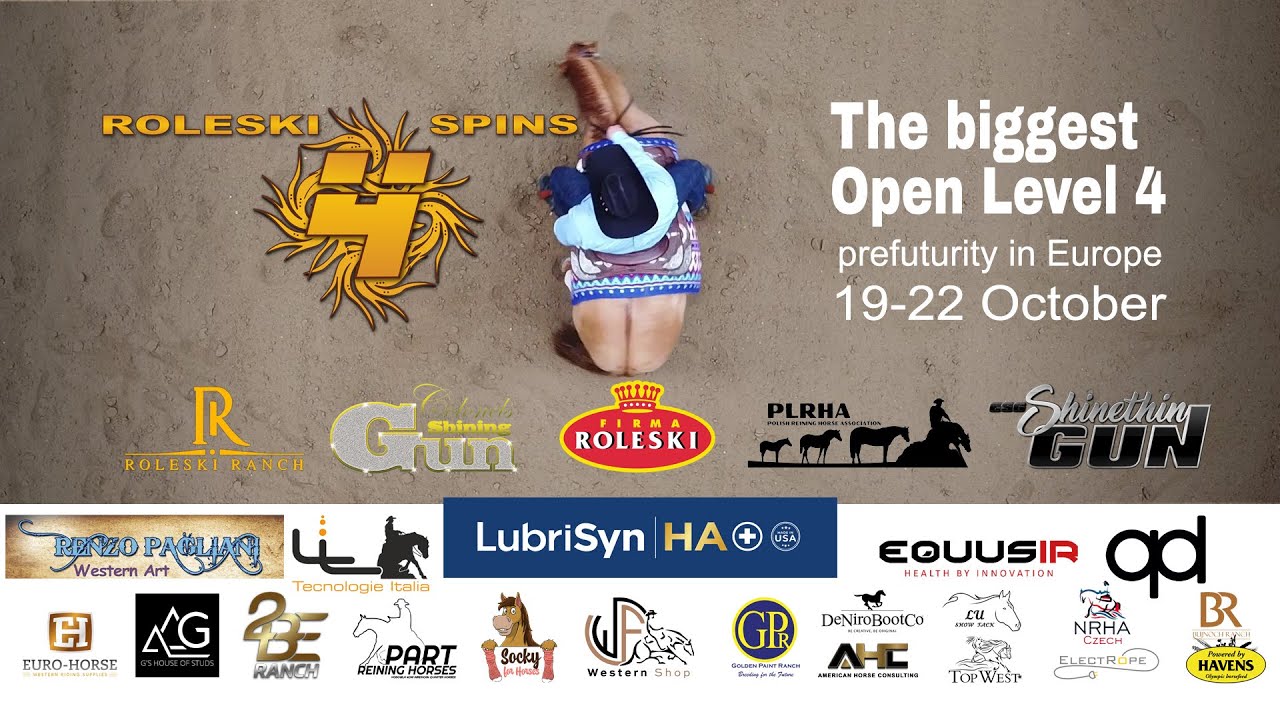 LIVE - NRHA Roleski 4 Spins III, FUTURITY - livestream - day 1