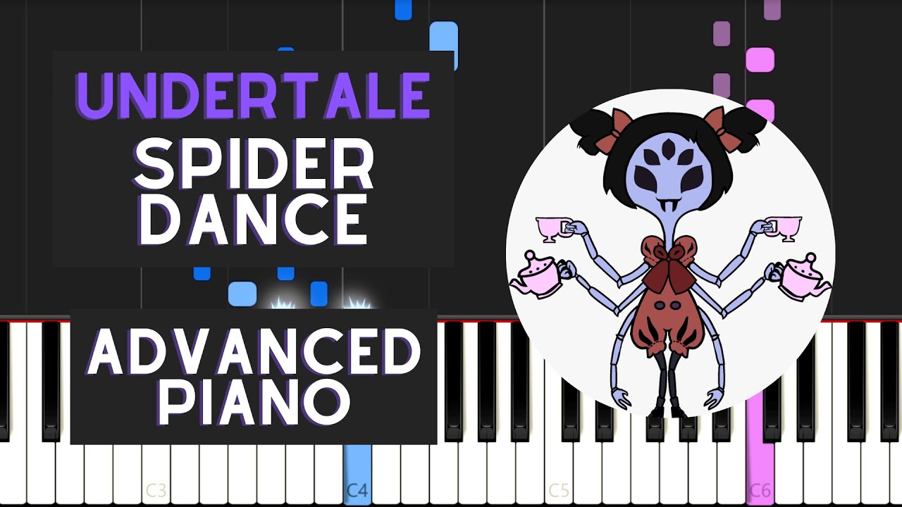 Spider Dance (Advanced Piano Tutorial) - Undertale