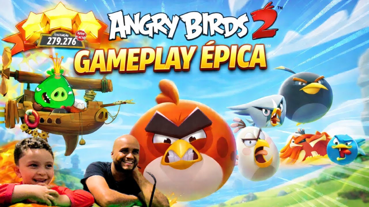 GAMEPLAY ÉPICA no ANGRY BIRDS 2!