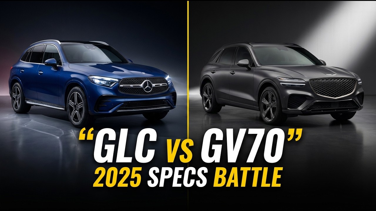 Mercedes GLC vs Genesis GV70 2025 — The Luxury SUV Winner Is NOT Who You Think