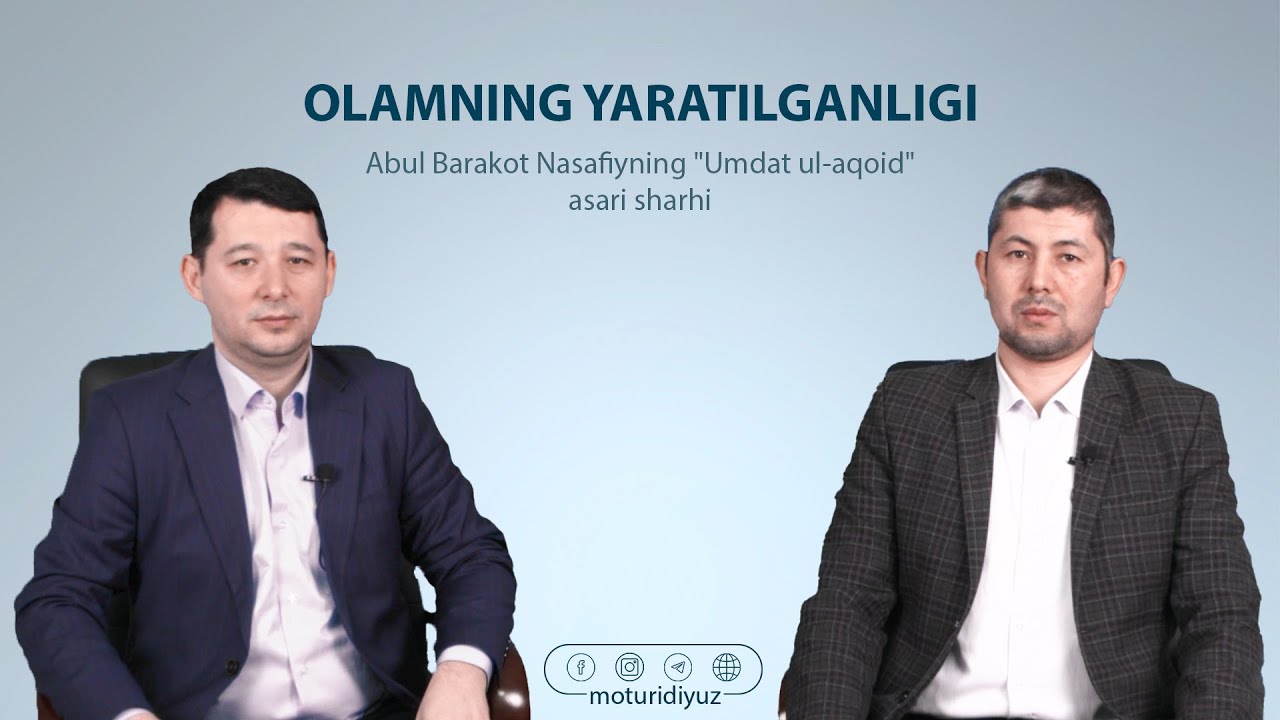 Olamning yaratilganligi