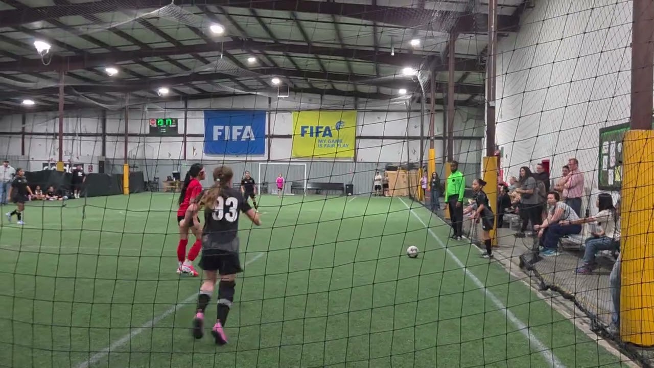 Winter Indoor League Championship Game. Win 5 - 4 