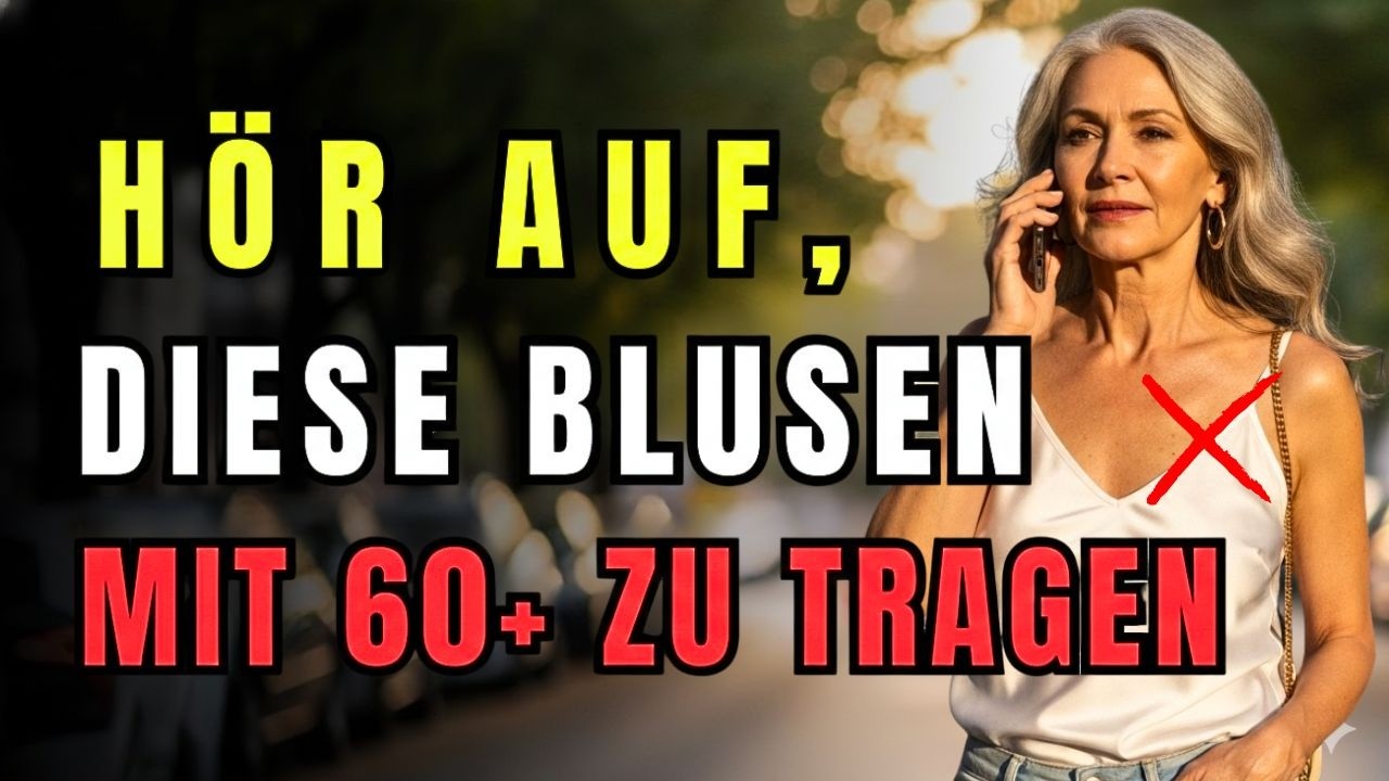 Vom Stylisten erklärt: Diese 5 Oberteile sollten Frauen ab 60 meiden!
