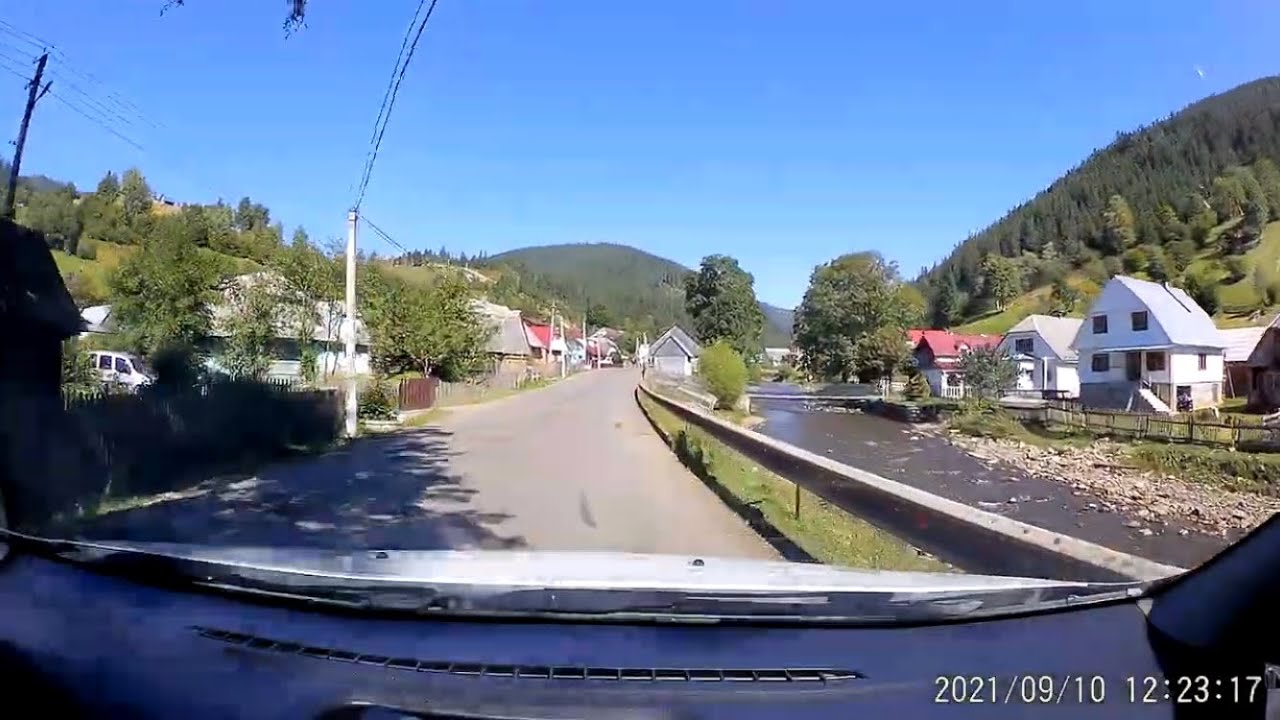 Дорога от Мукачево до Синевирской Поляны / Carpathians. Road from Mukachevo to Synevyrska Polyana