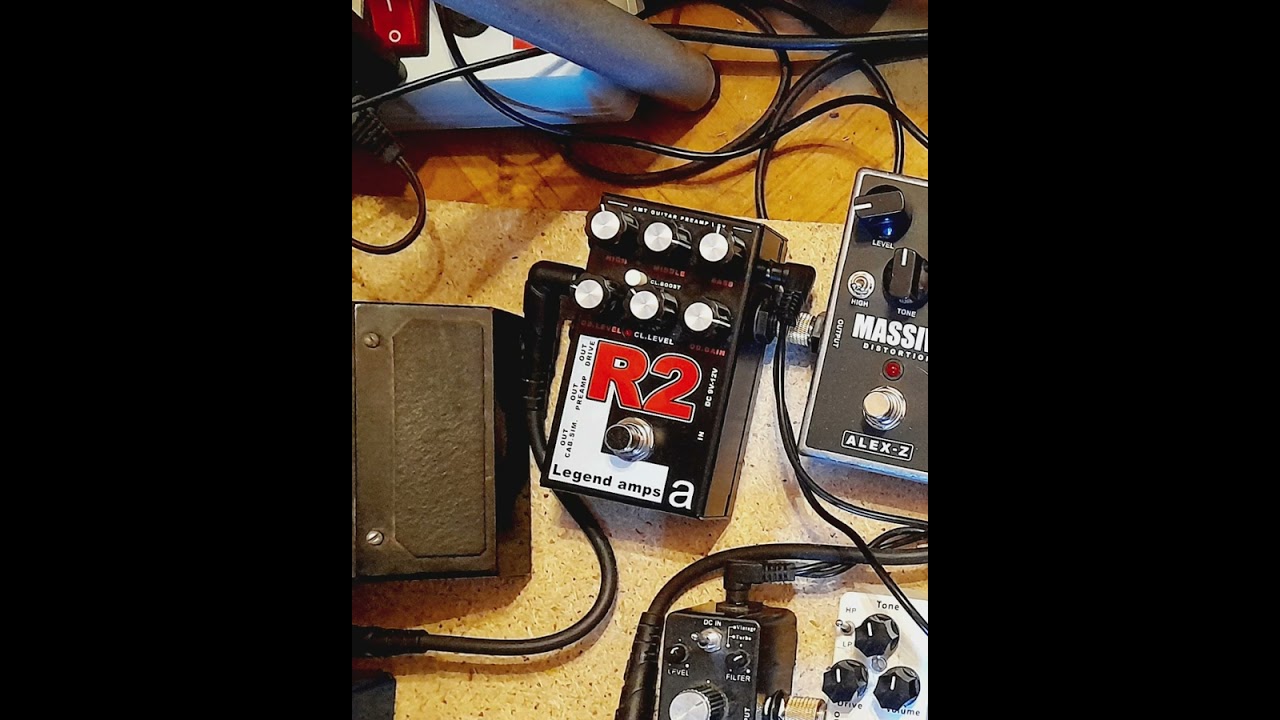 AMT R2 - The Amazing Lead and Riff tones... Обзор педали АМТ, перегруз овердрайв дисторшн