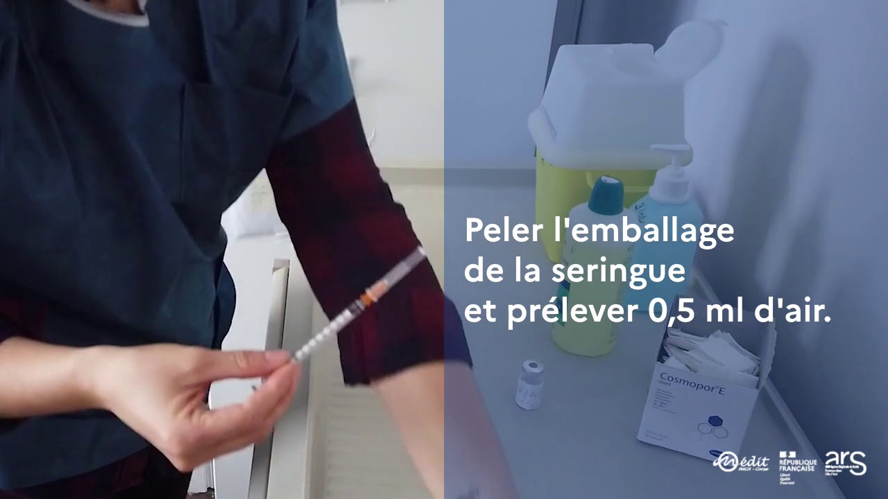 Vacciner contre la Covid-19 avec le vaccin AstraZeneca - Tutoriel