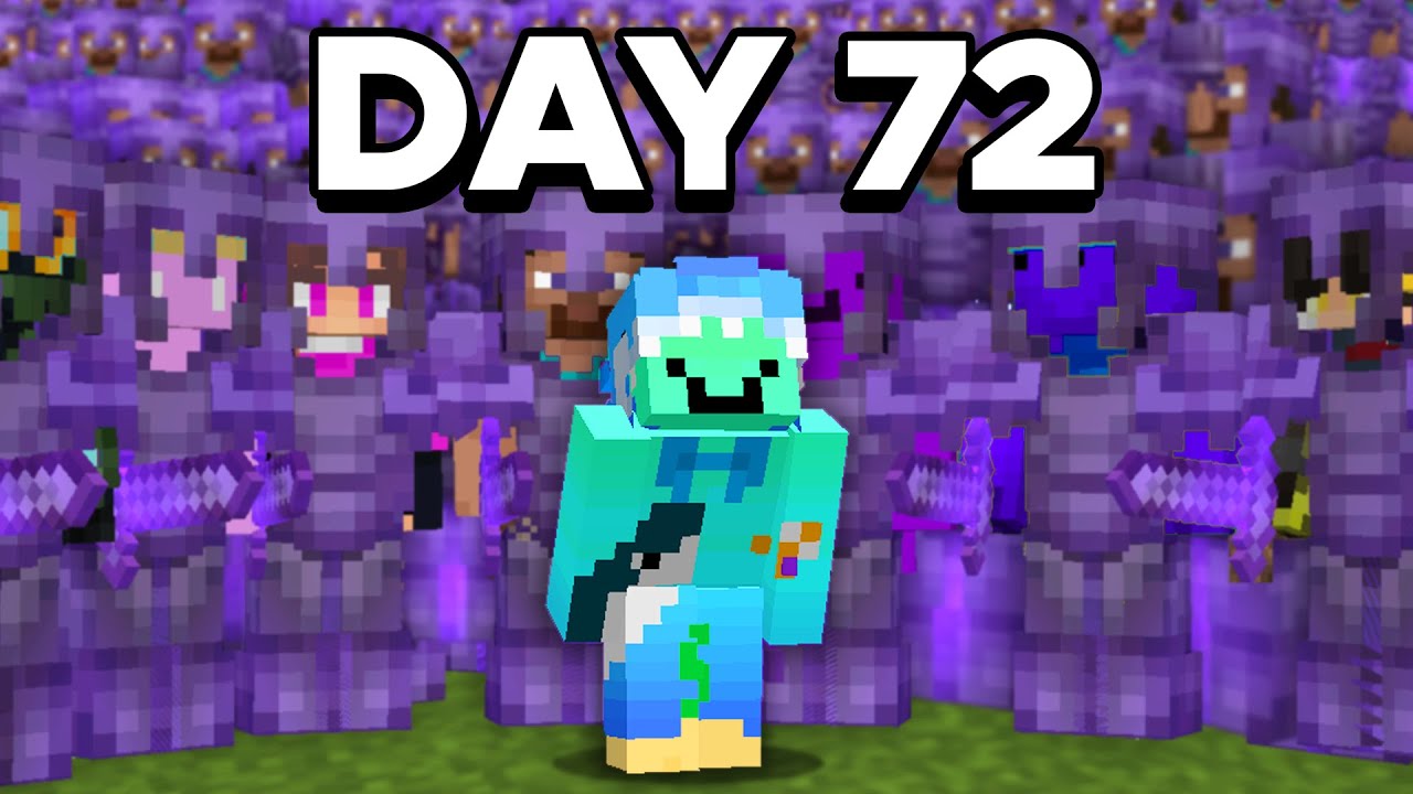 Przeżyłem 100 dni w Minecraft Anarchy