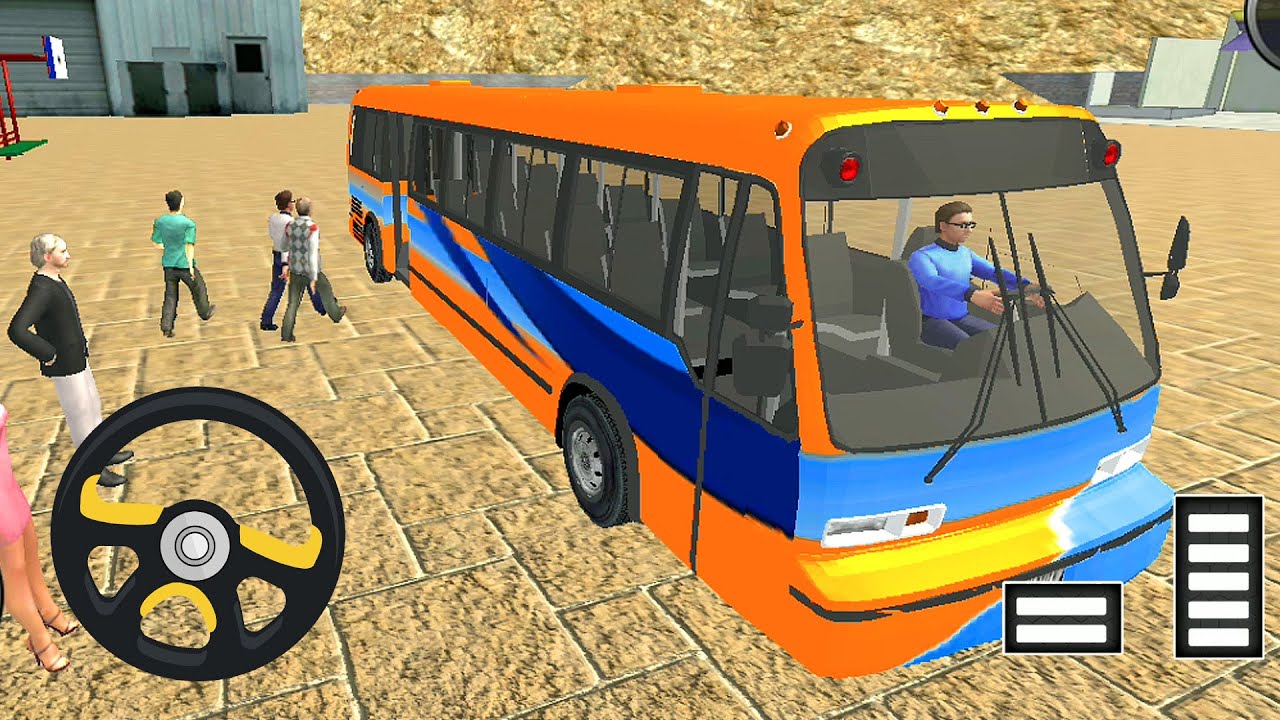 Uphill Offroad Bus Driving Simulator &ndash; New Bus Unlocked &ndash; Android Gameplay