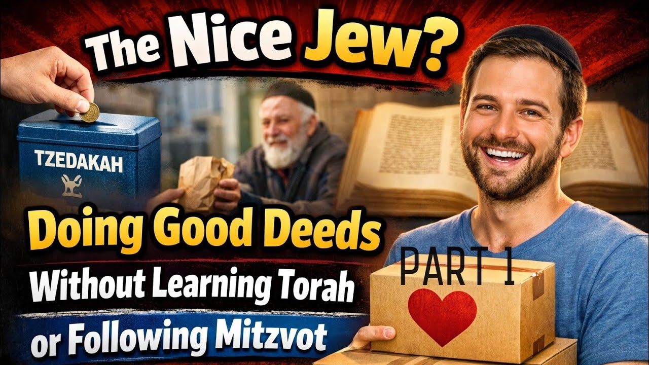 Rabbi Yaron Reuven - The Nice Jew? Doing Good Deeds Without Learning Torah or Following Mitzvot(P-1)