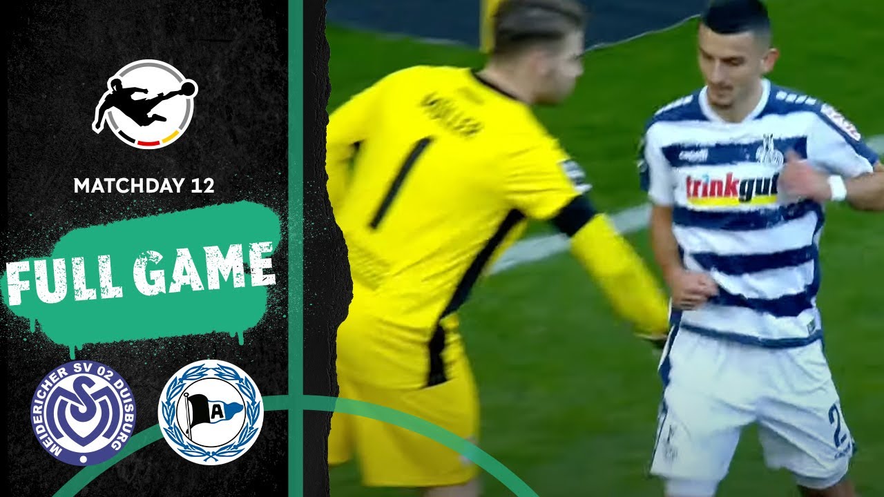 MSV Duisburg vs. Arminia Bielefeld | Full Game | 3rd Division 2023/24