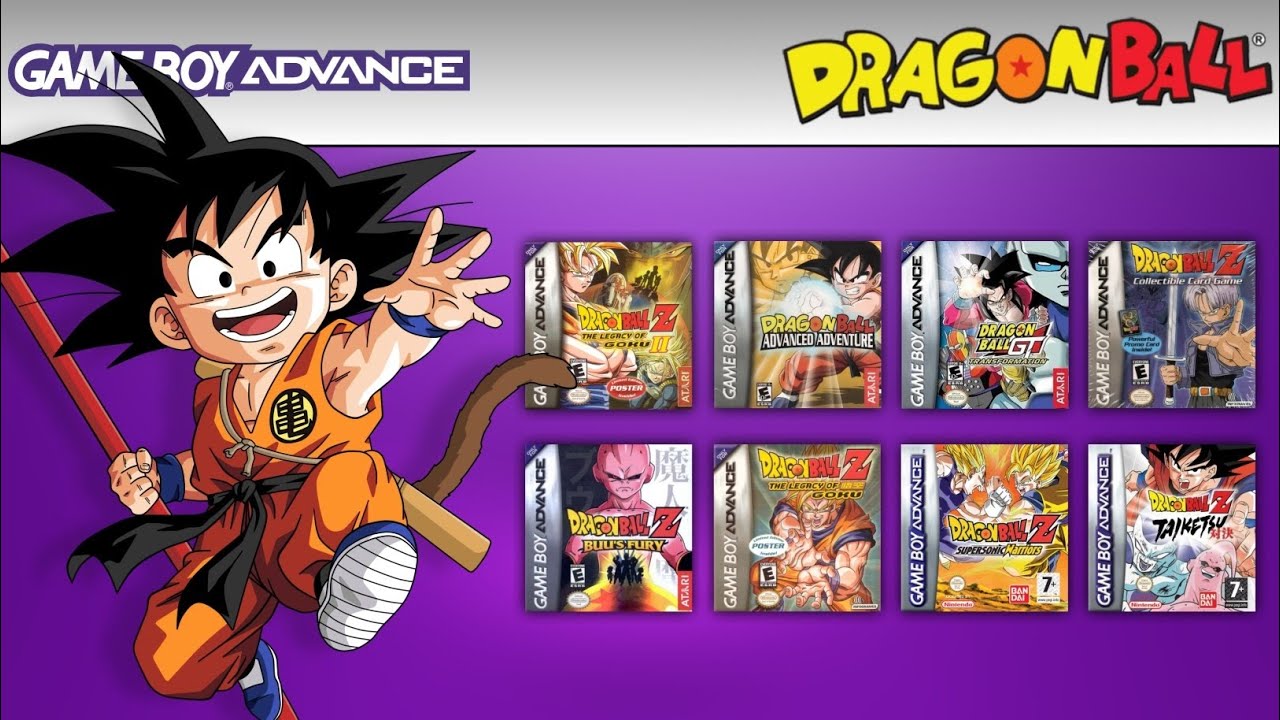 Dragon Ball series for Game Boy Advance | GBA | My Boy!