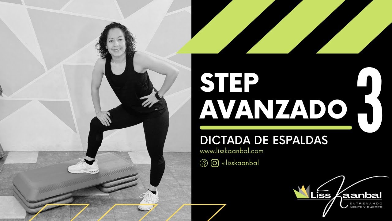 STEP AVANZADO NO  3 DE ESPALDAS CLASE COMPLETA