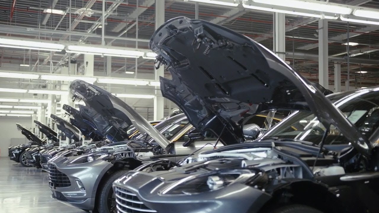 Как собирают Ваш Aston Martin Assembling your car Aston Martin