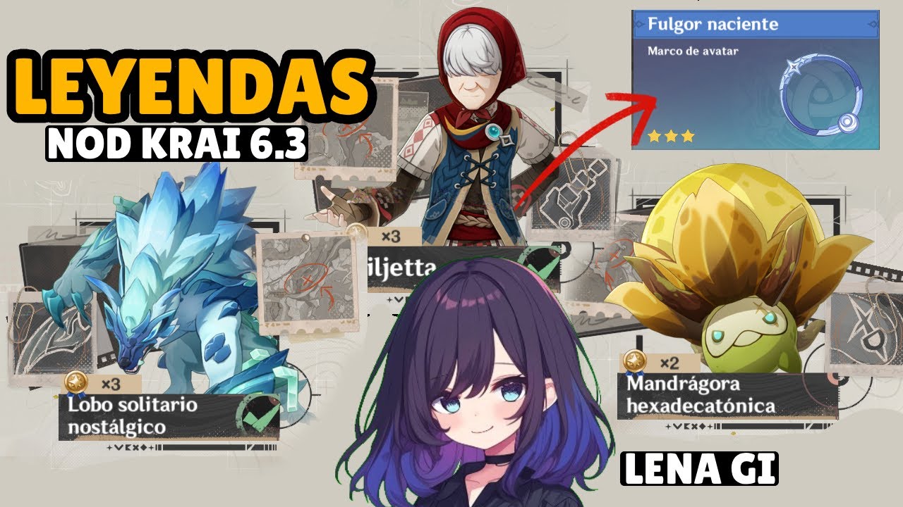 LEYENDAS LOCALES - COMO SACAR TODAS LA MEDALLAS Y EL MARCO - Nod Krai LUNA IV - LENA GI