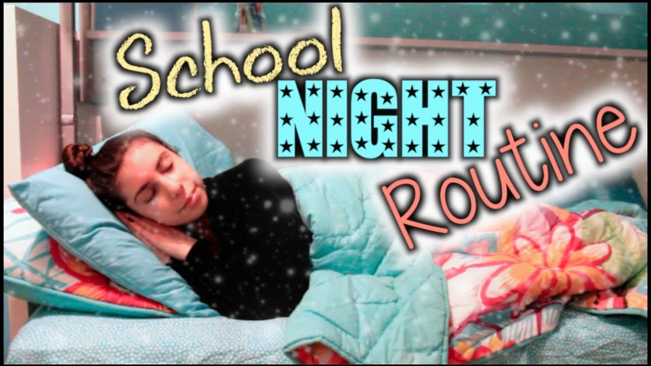 My Night Routine for School!