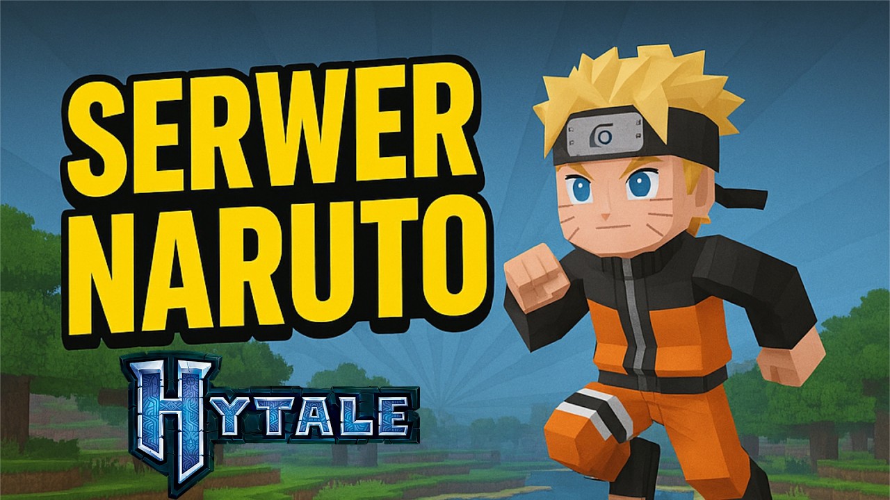 Pierwsze jutsu już działają! Serwer Naruto Hytale wygląda obłędnie