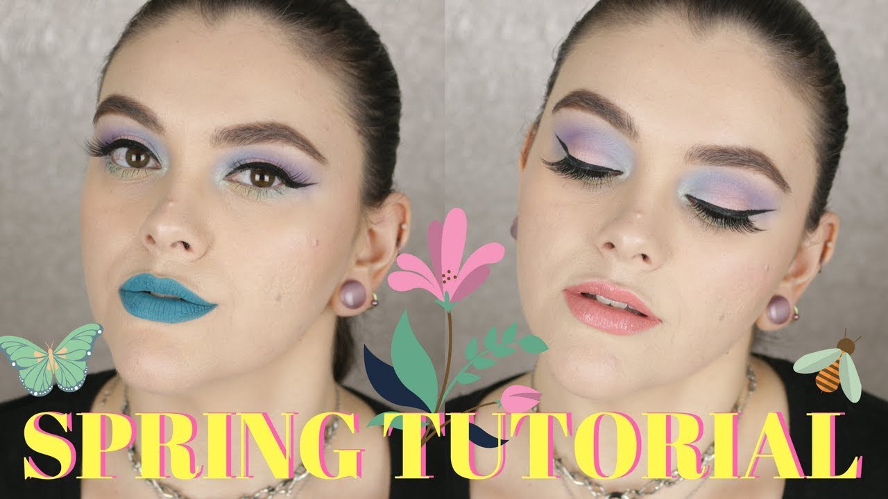 PASTEL SPRING MAKEUP TUTORIAL- SMARTER BEAUTY