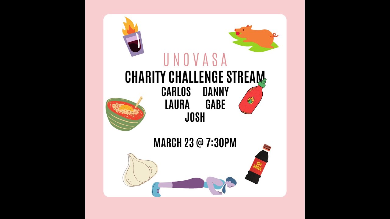 UNOVASA Charity Challenge Stream