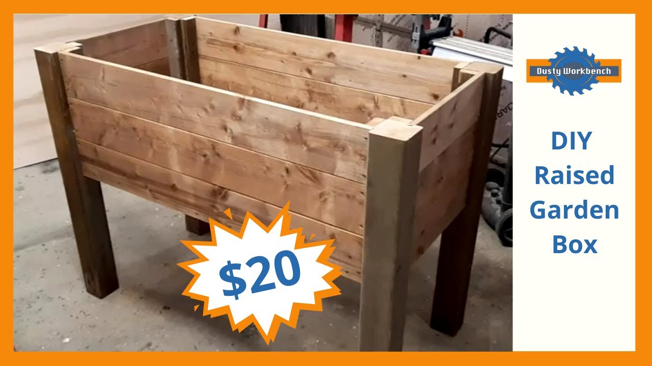 Raised Planter Box (It Only Cost Us $20)