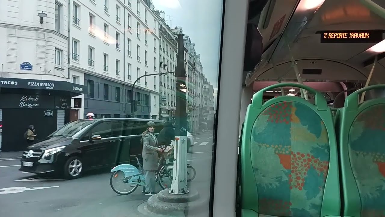 [RATP] GX 427 Hybride sur la ligne 91 entre Gare du Nord et Gare de Lyon – Diderot