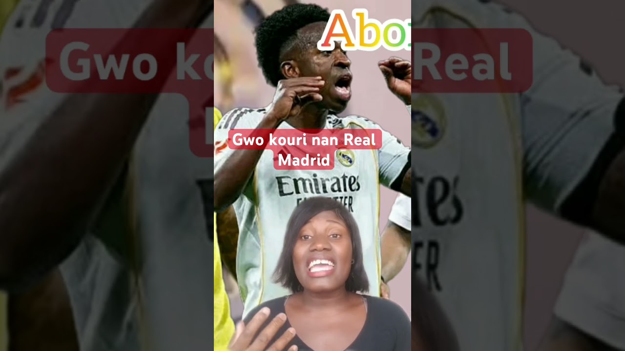 Gwo Kouri Nan Real Madrid #realmadrid #vinicius