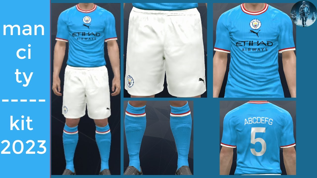 كيفية صناعة طقم مانشستر سيتي لموسم 2023 How to make the Manchester City 2023 kit