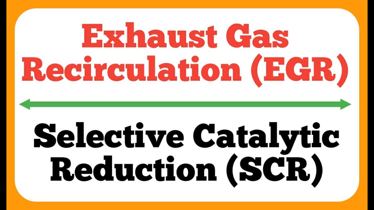 Exhaust Gas Recirculation (EGR) | Selective Catalytic Reduction (SCR)