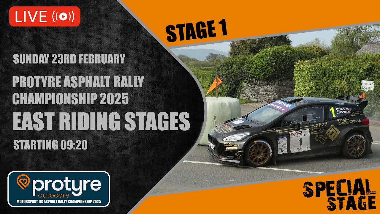 East Riding Stages - Stage 1 - 2025 Protyre Motorsport UK Asphalt Rally Championship Round 1
