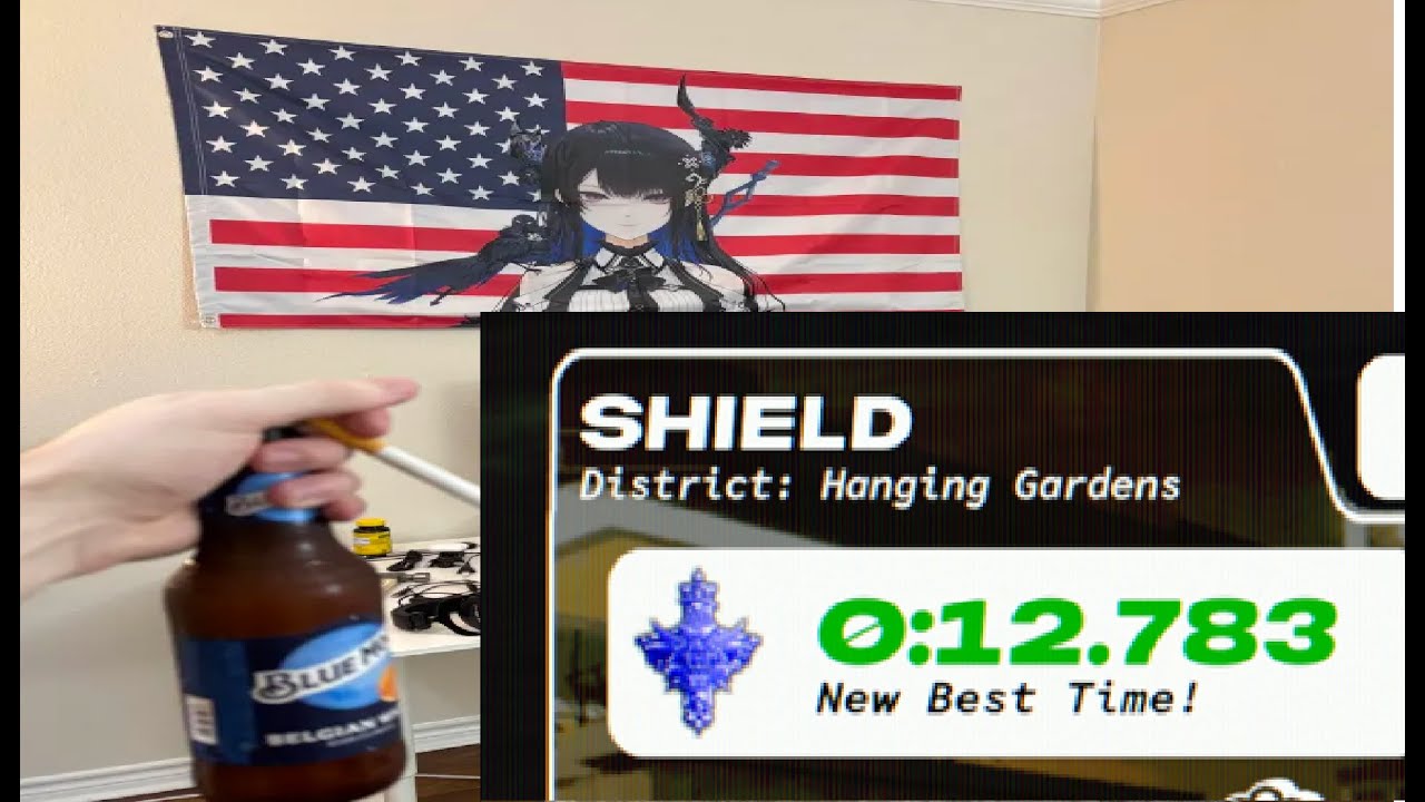 12.783 Shield - Neon White WORLD RECORD