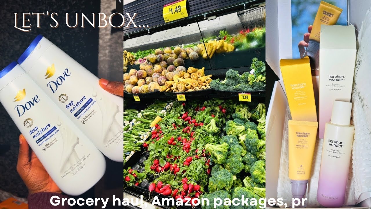 HAULS: Skincare,Hygiene shopping,Grocery unboxing. 400 dollar 💵grocery |Life of a Nigerian girl VLOG