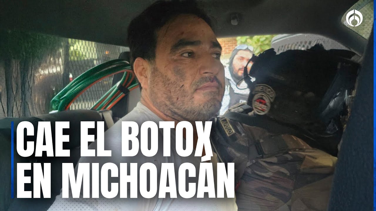 Cae “El Botox” en Michoacán: lo acusan de matar a líder limonero
